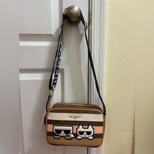 I selling Karl lagerfeld cross body double zip
